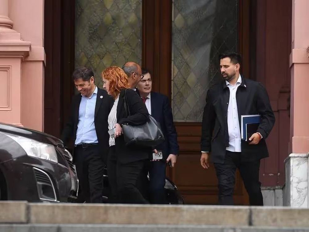 Tras la reuni�n con Javier Milei, Axel Kicillof dilata el Presupuesto 2024 y podr�a prorrogar el de este a�o