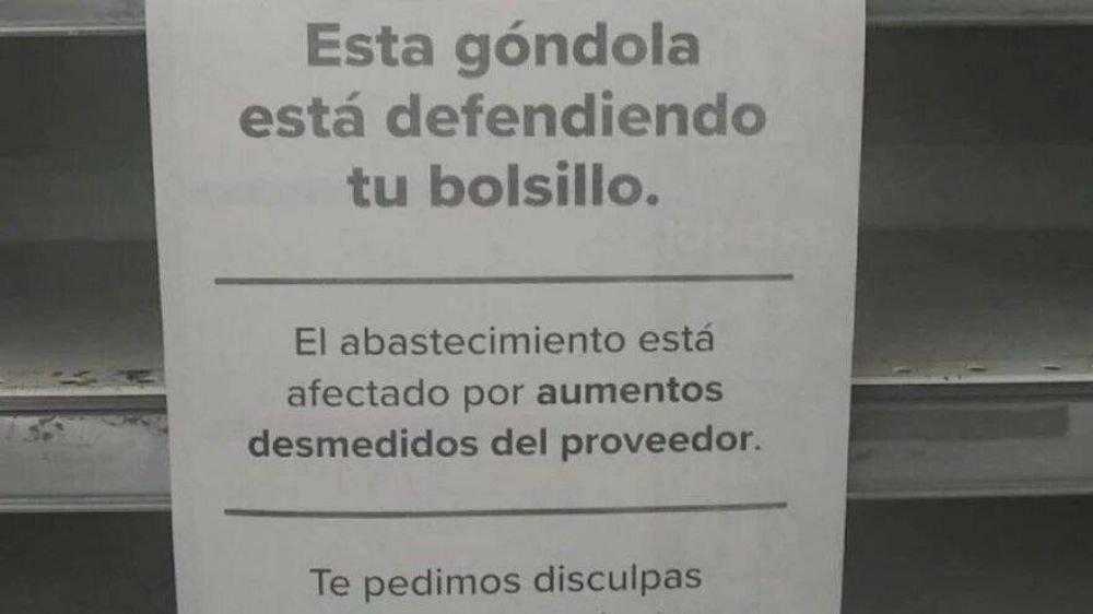 Por la inflacin, Carrefour decidi hacer una 