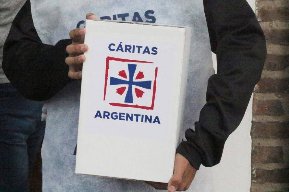 Critas Argentina brinda ayuda a las familias afectadas por el temporal