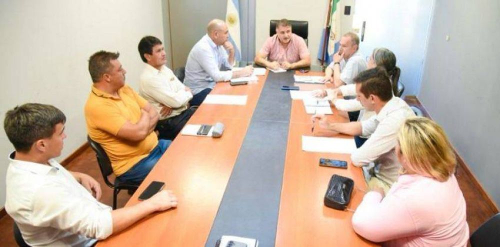 El ministro de Gobierno se reuni con intendentes de distintas localidades del Chaco