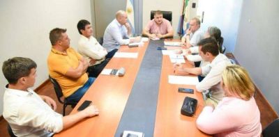 El ministro de Gobierno se reunió con intendentes de distintas localidades del Chaco