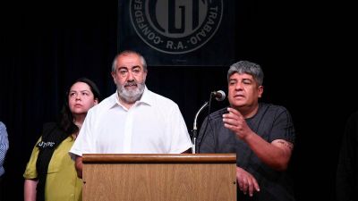 La CGT respondi� a la intimaci�n del Gobierno: 