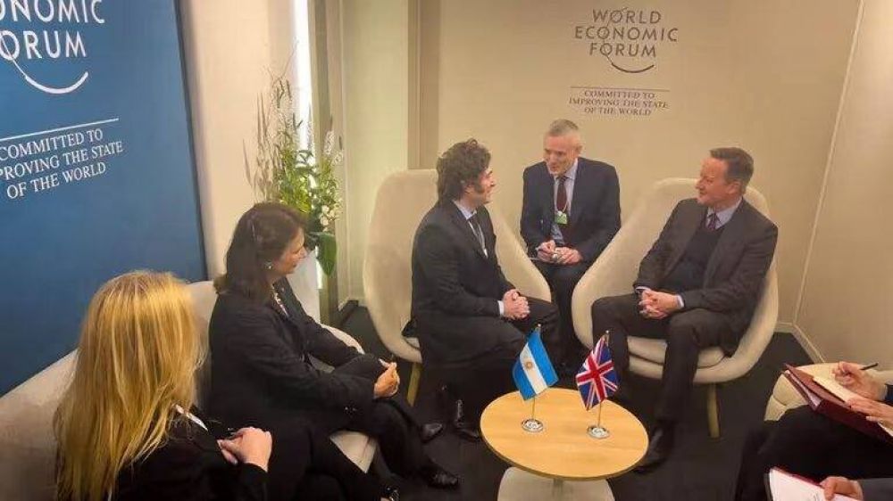 Javier Milei con Infobae: Con Cameron hablamos del apoyo que nos van a dar en el FMI y fijamos Malvinas como tema de agenda