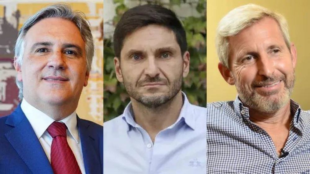 Martn Llaryora, Maximiliano Pullaro y Rogelio Frigerio juegan en espejo para blindarse de la motosierra de Milei
