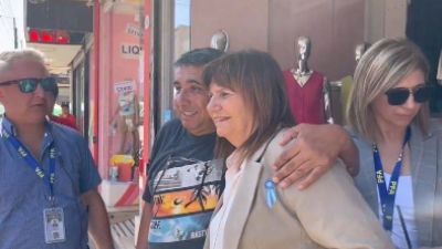 El desaf�o de Bullrich a la CGT: �Los comerciantes no paran�