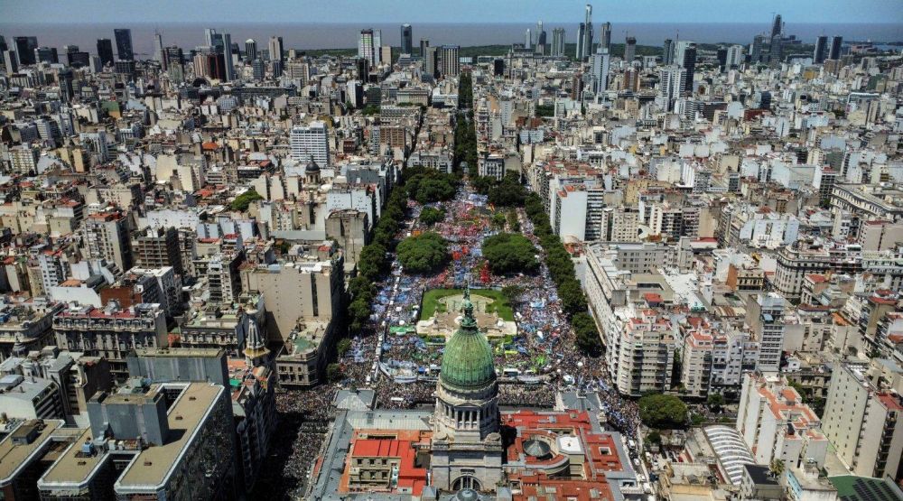 En la CGT sostienen que se movilizaron para protestar ms de 1.5 millones de personas en todo el pas y hay satisfaccin por el inicio del plan de lucha