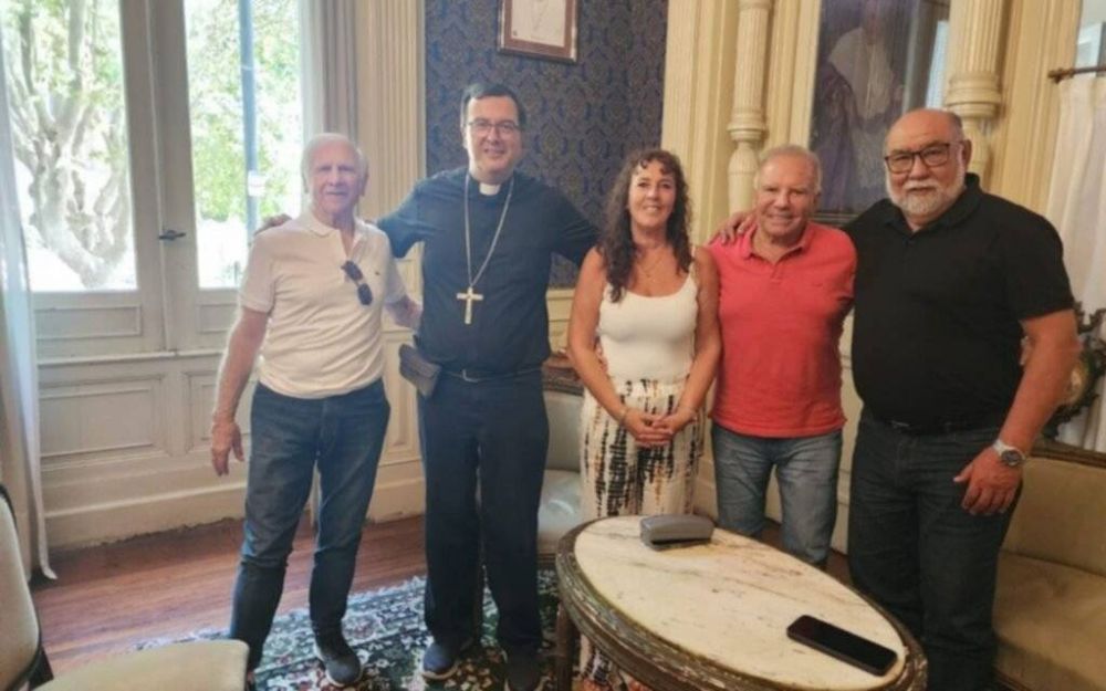 El Arzobispo se reuni con dirigentes de la CGT regional La Plata