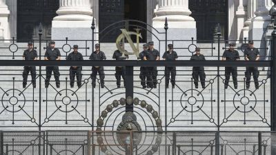 La CGT critic� el operativo de seguridad desplegado en las inmediaciones del Congreso