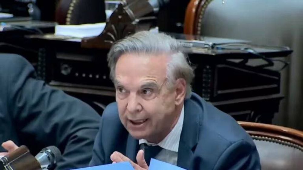 El exabrupto y el enojo de Pichetto con el oficialismo durante el segundo d�a de debate de la Ley �mnibus