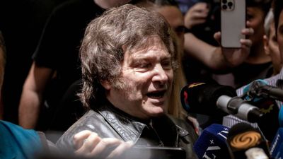 Dardos de Milei contra la UCR y Mart�n Lousteau
