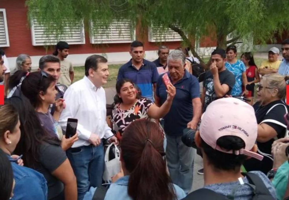 El gobernador Zamora estuvo presente en la caravana de motos en honor a Mama Antula