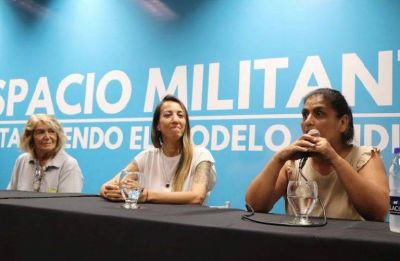 Karina Moyano encabez un encuentro con Mujeres Sindicalistas con foco en la unidad del peronismo y la agenda del #8M