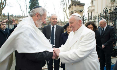 El Papa expresa su cercan�a a los jud�os y condena el antisemitismo