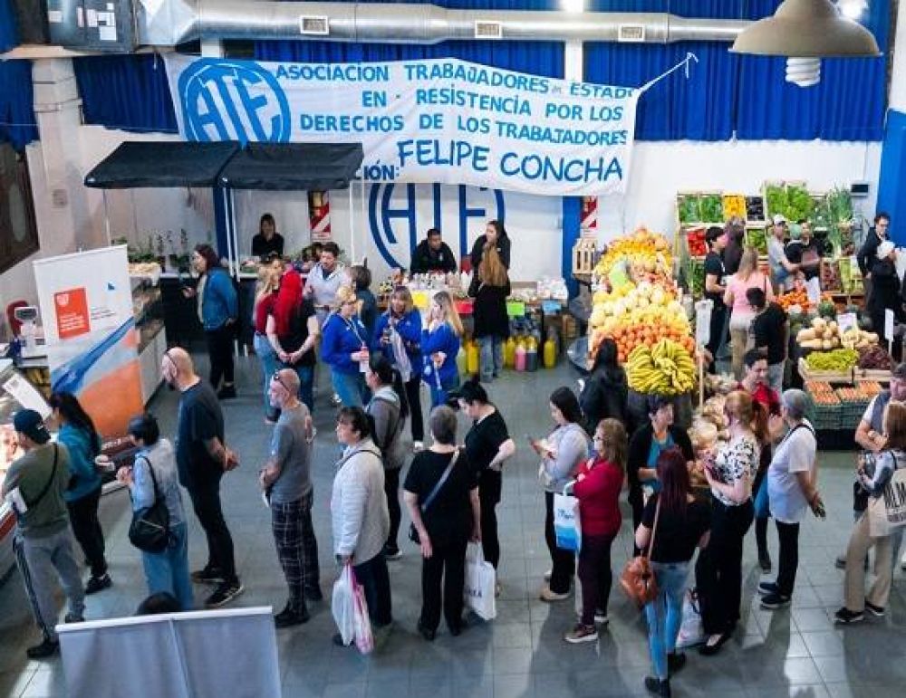 ATE Ro Grande y el Gobierno de Tierra del Fuego realizaron una nueva edicin de Tu Mercado TDF