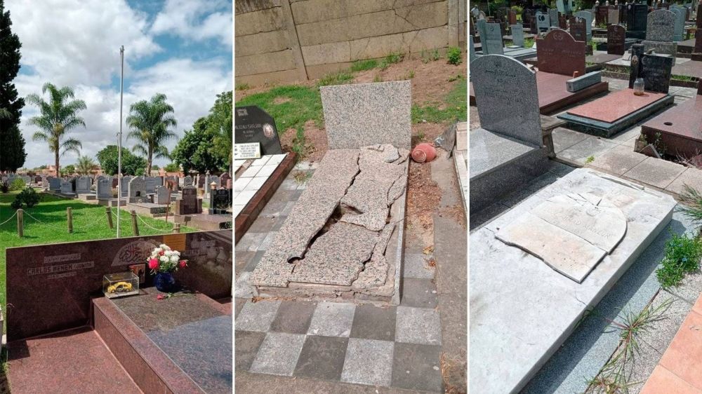 Argentina: Al menos 100 tumbas fueron profanadas y vandalizadas en el Cementerio Islmico