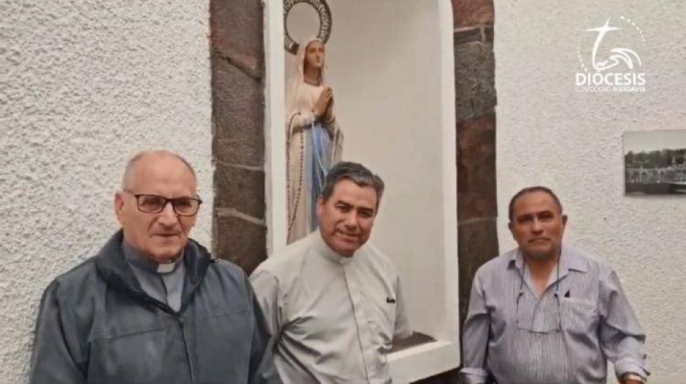 El clero de Comodoro Rivadavia dio la bienvenida al nuevo obispo