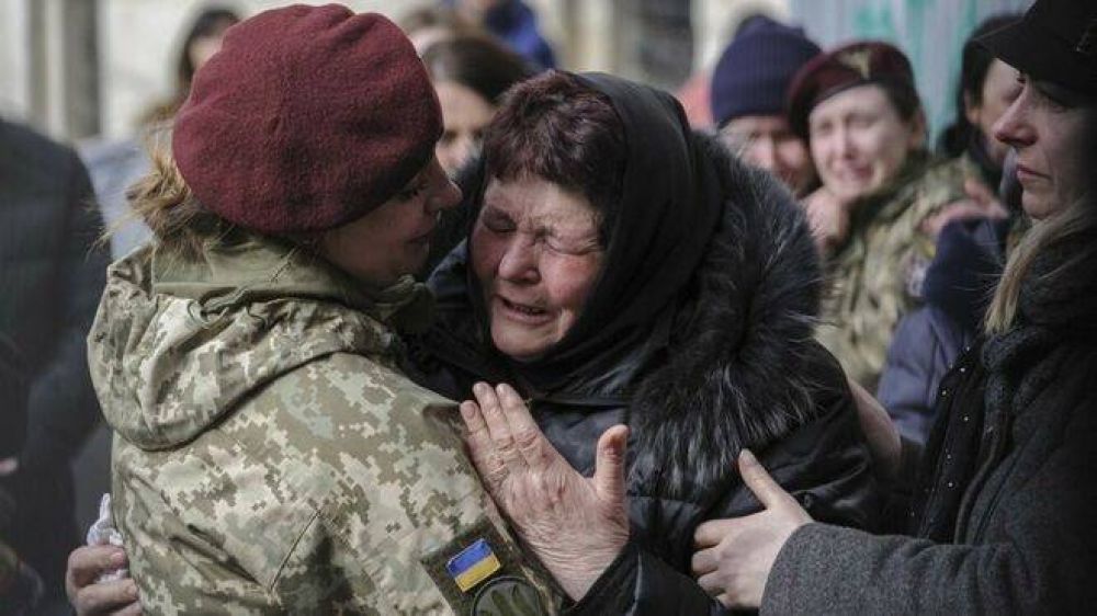 'No olviden a Ucrania, no nos abandonen en nuestro luto y dolor'