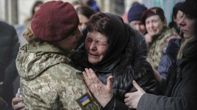 'No olviden a Ucrania, no nos abandonen en nuestro luto y dolor'