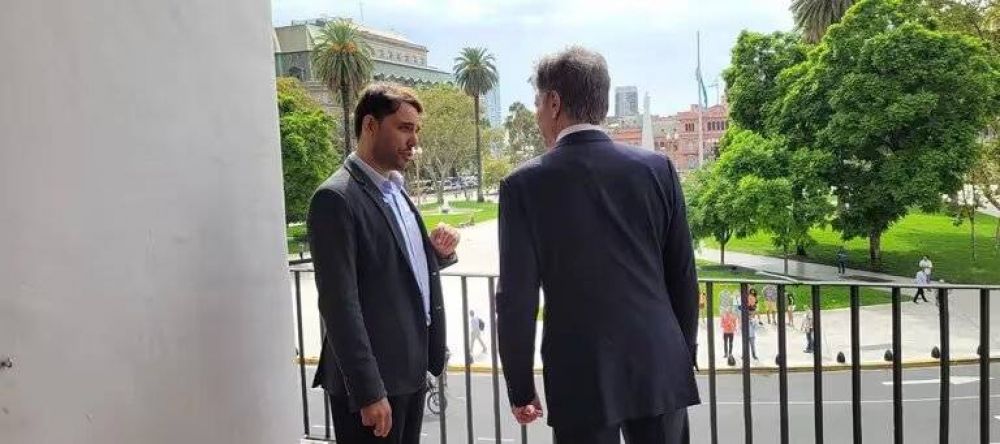 El secretario de Estado Blinken visit� el Cabildo antes de su reuni�n con Milei
