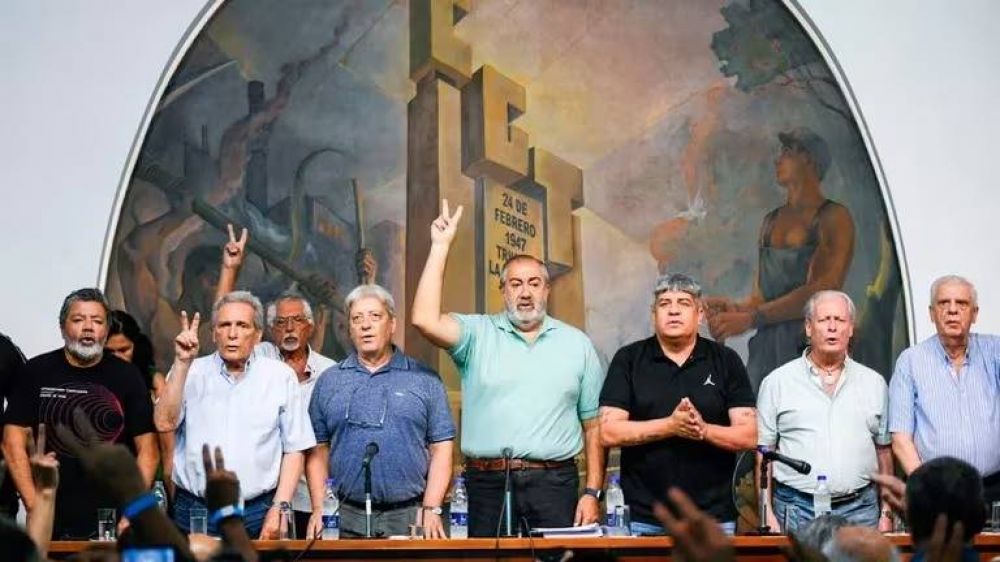 La CGT respald la rebelin de los gobernadores contra Milei que dispar el recorte de fondos a Chubut