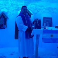 Devotos de santa Mama Antula llevan su imagen hasta la Antártida