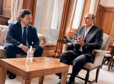 El gobernador Sáenz se reunió con el ministro Francos