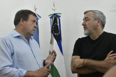 Weretilneck y Aguiar se reunieron en la sede de ATE Nacional en defensa del federalismo