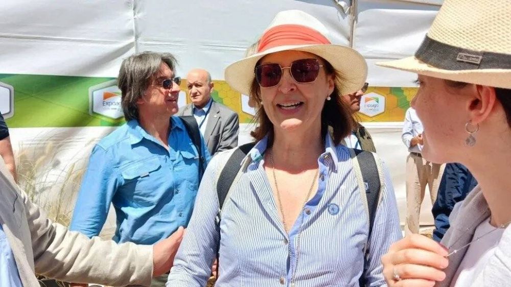 Mondino en ExpoAgro: 