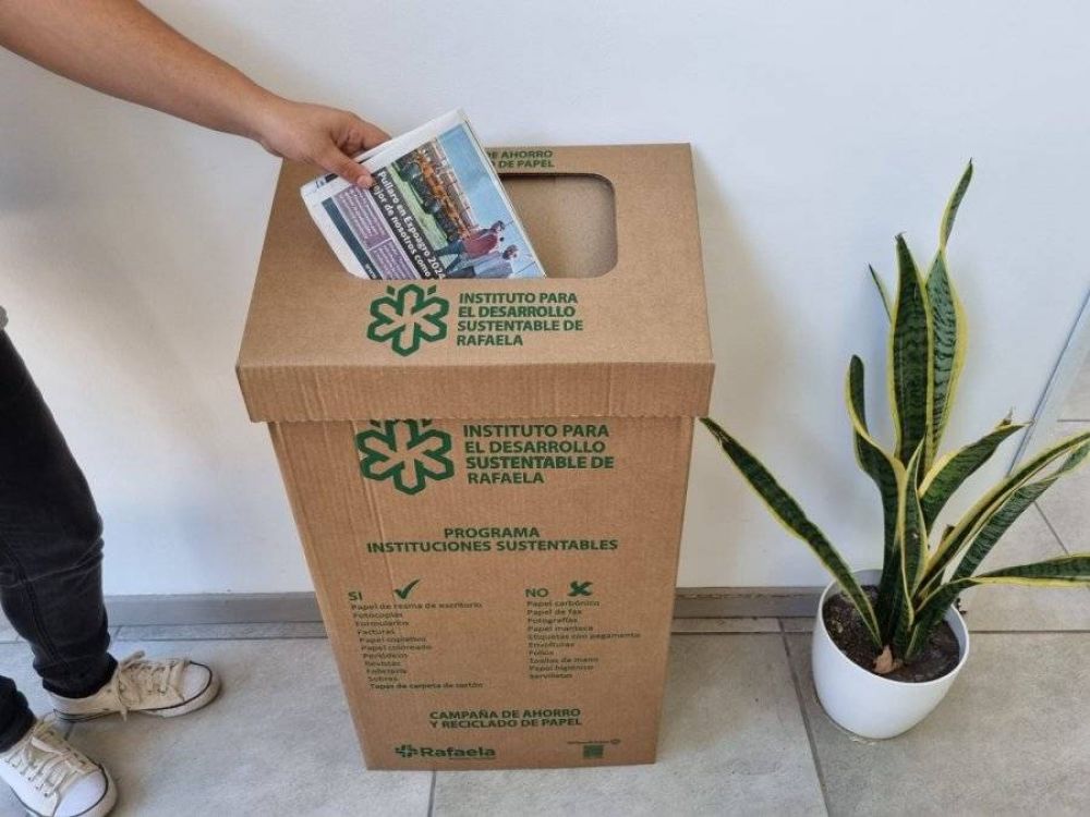 Contina la campaa de ahorro y reciclado de papel