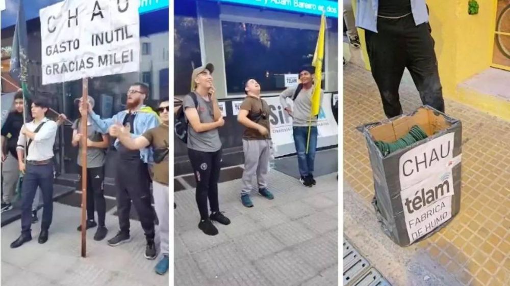 Los provocadores de Milei: cmo actan los libertarios que fueron a Tlam a festejar su cierre