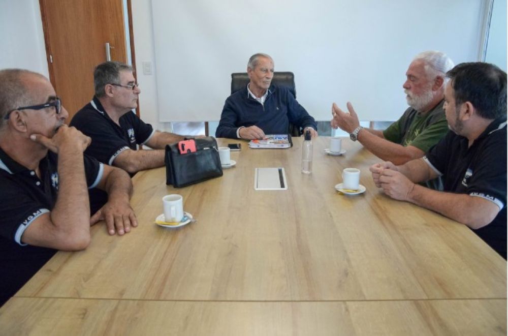 El intendente Juan de Jess se reuni con veteranos de Malvinas
