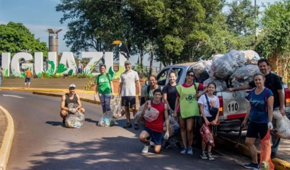 Puerto Iguaz: el sbado se combinar el ejercicio al aire libre con la recoleccin de residuos