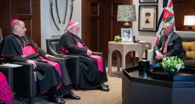 El 'canciller' vaticano viaj a Jordania, tierra de paz y estabilidad