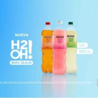Pepsico ingresa al negocio de aguas saborizadas sin gas con su nueva H2OH!