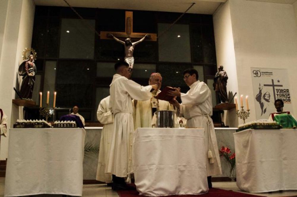 Mons. Colombo anima a fortalecer la identidad como Iglesia pascual, fraternal y misionera