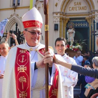 El arzobispo de Rosario agradece la cercana del Papa Francisco