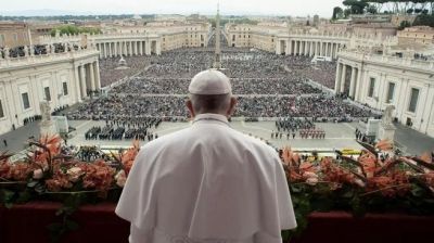 En su mensaje por las Pascuas, el Papa Francisco pidi un cese inmediato del fuego en Gaza