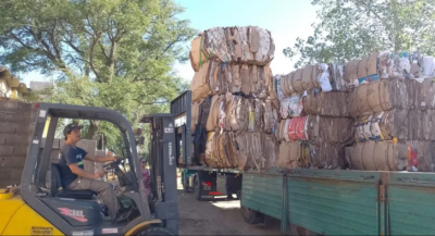Un ao de economa circular: 348.000 kilos de materiales reciclados vuelven a la industria