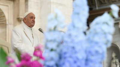 El Papa: Sin justicia no hay paz, hay que promover el bien comn