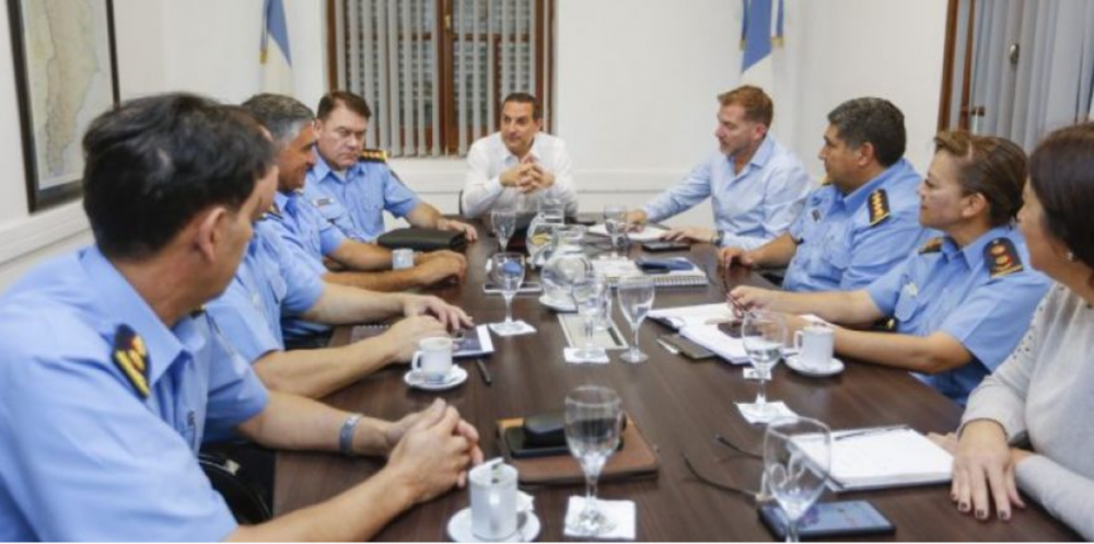 El ministro Nicolini reuni a toda la cpula policial por el crimen del periodista