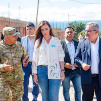 Victoria Villarruel viaj a Catamarca y se mostr con el gobernador peronista Ral Jalil