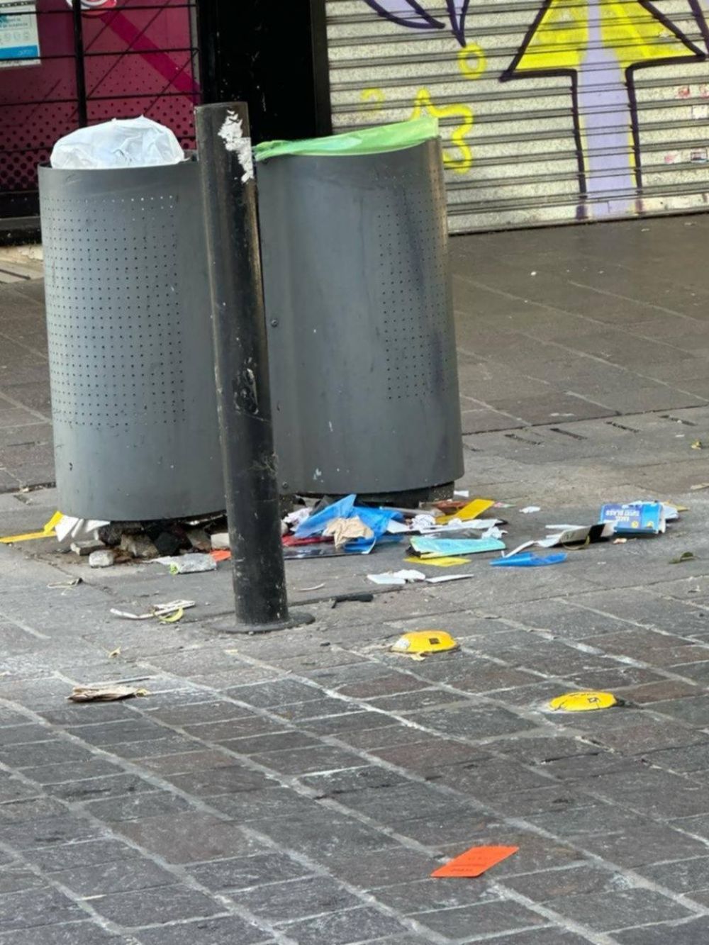 Quejas por la basura en pleno centro de la Ciudad
