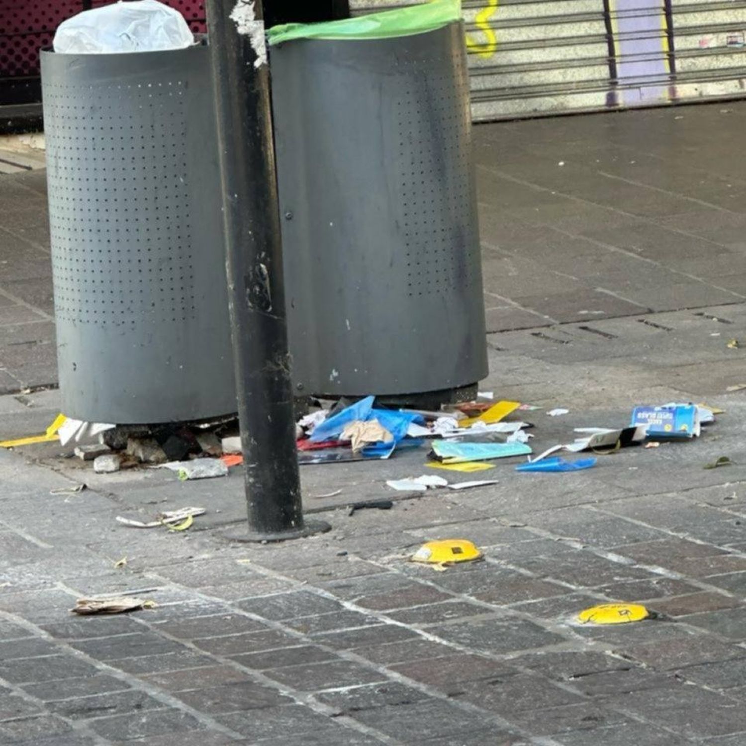 Quejas por la basura en pleno centro de la Ciudad