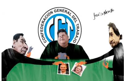 CGT incmoda: sindicalismo se reparte entre De Rivas y Nazario