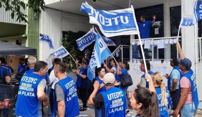 UTEDYC La Plata se moviliz contra despidos injustificados en AMFFA