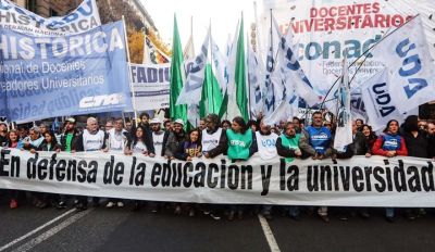 El Frente Universitario confirm la Marcha Nacional para el prximo 23 de abril