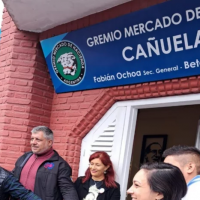 Con la presencia de Walter Correa, se inaugur la sede de la CGT Cauelas-Lobos-Monte