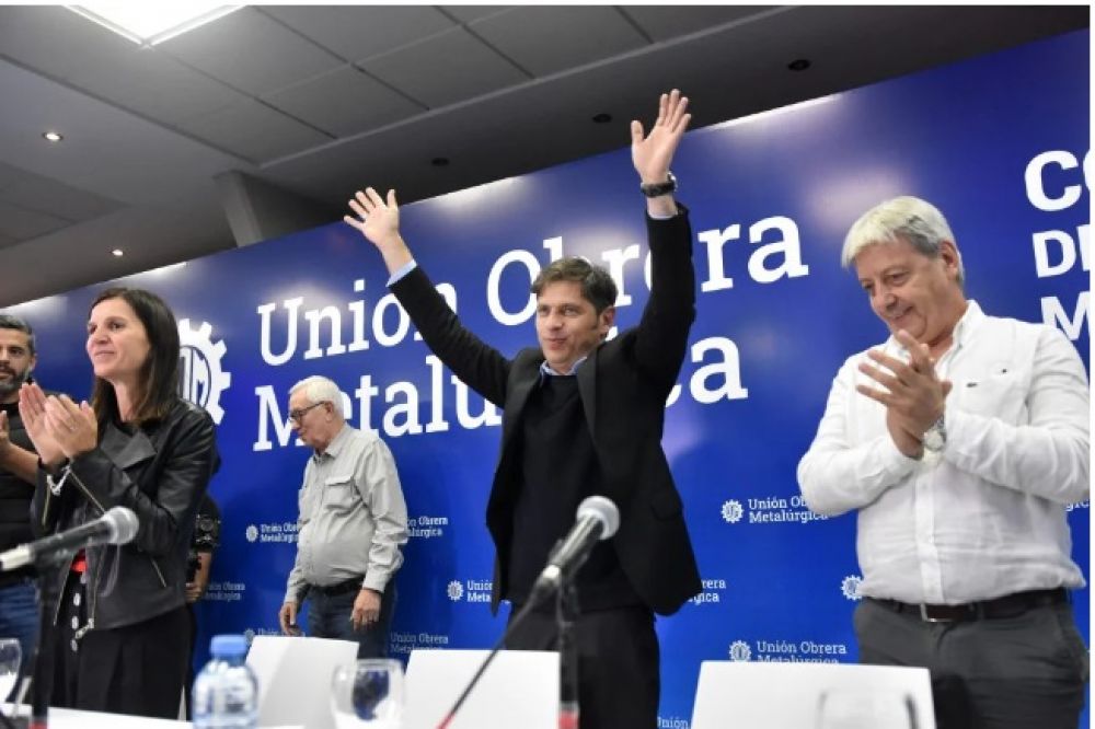 Kicillof cierra en Mar del Plata el congreso nacional de la UOM