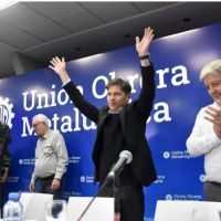 Kicillof cierra en Mar del Plata el congreso nacional de la UOM