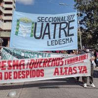 Los trabajadores de Uatre-Ledesma se suman a la marcha federal educativa